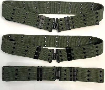 China Strap Belt Military Alpha No Hole Light Army Green War Battle Canvas Fabric Tactical Belt High Quality for sale