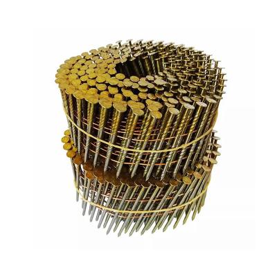 China Cap factory direct sales wire vane coil low carbon steel construction nail for sale