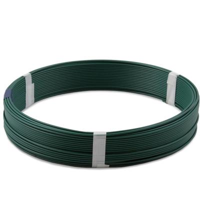 China Building Construction Areas Hot Sale Spool 0.5~50kg Weight Plastic Coated Garden Wire PVC Coated Iron Wire for sale