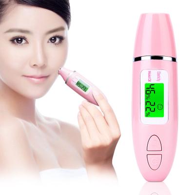 China Facial Skin Wrinkle Analysis New Arrival Face Skin Scanner Body Oil Analyzer Test Pen Machine for sale