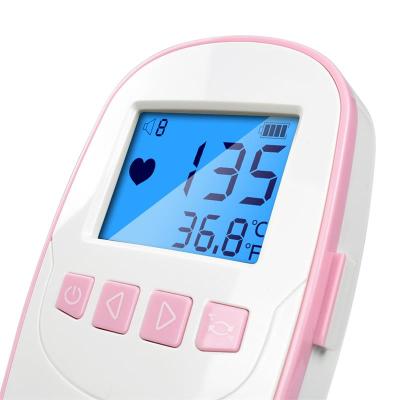 China Heart Rate Monitor Portable Accurate Fetal Doplers Personal Prenatal Tester Protect Tool for sale