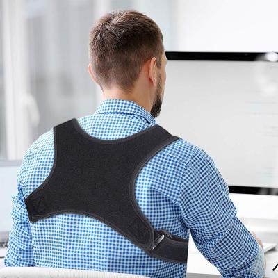 China Breathable Magnetic Therapy Posture Brace Back Brace Correct Back Posture Support Back Brace for sale