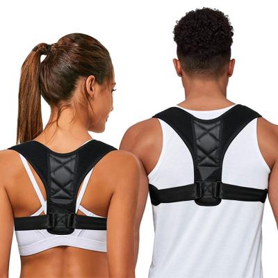 China Breathable Comfort Posture Correction Device Adjustable Shoulder Brace for sale