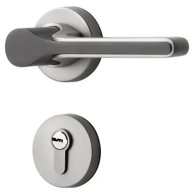 China Modern Luxury European Modern Classic Design Door Lock Sets Luxury Interior Door Handles for sale