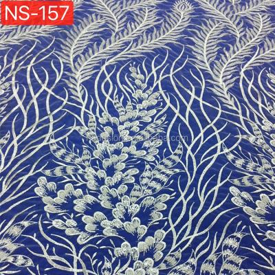 China Viable Wholesale Supply Embroidery Pearl Lace Fabric For Indian Bridal for sale