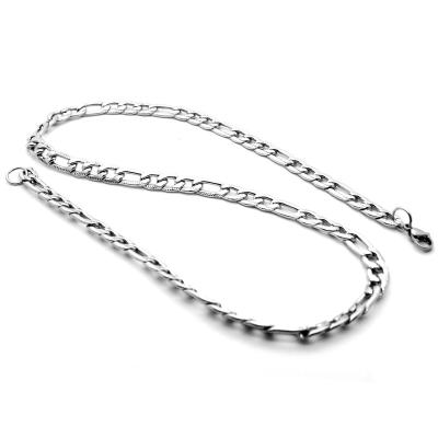 China Hiphop Simplicity Titanium Chain Men's Hip Hop Chain Necklace Pure Steel Party Wholesale Supplier for sale