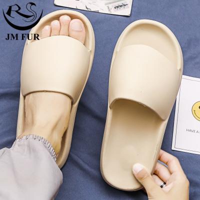 China 2021Professional Fashion Trend Design Sandals EVA Men Women Summer Non-Slip Soft Beach Slides Breathable Slippers for sale