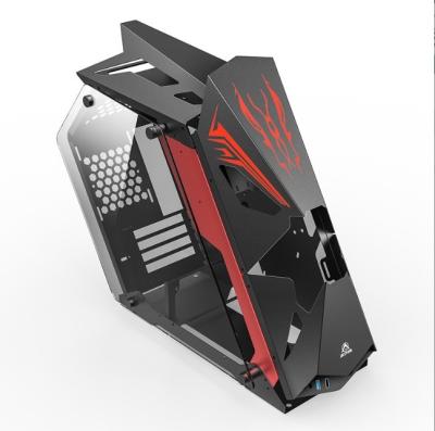 China With Side Panel Window 2022 New Arrival Cabinet Monster PC Computer Case Gaming Envelope Computer Case for sale