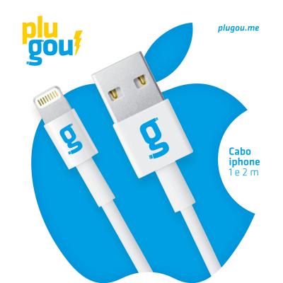 China MP3/MP4 Player Plugou In-Stock Hot Sale! Lightning Cable High Density Nylon Braided Lightning Fast Charging Cable for sale