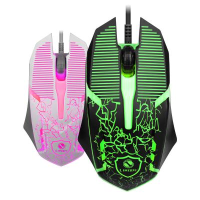 China Slim Optical Roller 5 Buttons Metal Mouse Gaming 2022 RGB Ergonomic Gaming Mouse 2.4G Chromatic Cable Computer for sale