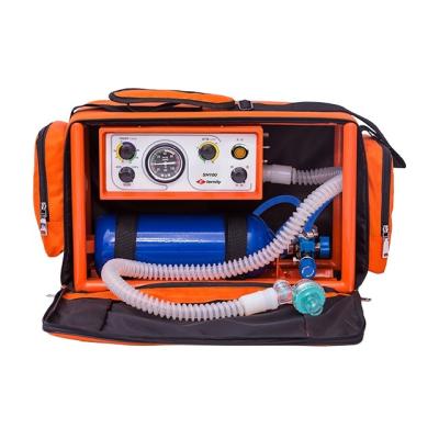 China Best Metal Oxygen Ventilator Emergency Transport Portable Ventilator SH100 Breathing Machine for sale