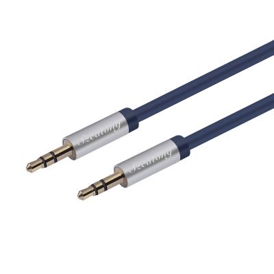 Китай AUX car. Popular Blue 4 Pole DEM 1.5M-10m And Audio Cable 3.5mm Male To Male Audio Cable продается