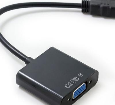 China audio & Video HD To VGA Adapter Is Suitable For Mobile Phone Notebook To Show Projector for sale