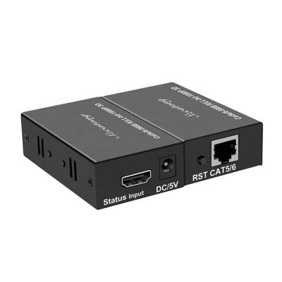 China Extended HD-MI Signal Ready To Board HDTV 1080p 4K Utp Cat5e Cat6 LAN 60m Single Ethernet Rj45 Supplement For Transmitter And Receiver for sale