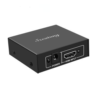 China Exquisite And Compact Durable 1 Into Amplifier Switch Splitter 2 Full HDTV Box Hub Port for sale