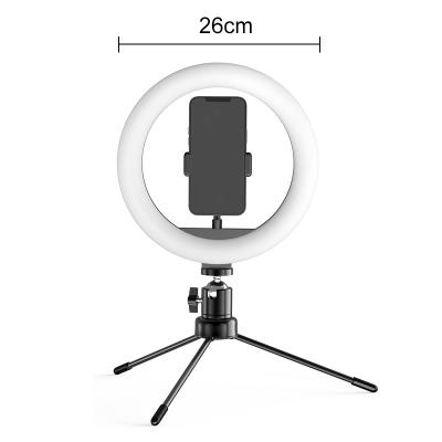 China 2021 PORTABLE Mobile Phone Bracket Live To Fill Photography Anchor Large Aperture Landing Selfie Ring Soft Soft Light Flash for sale