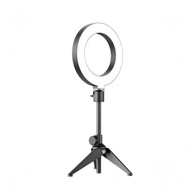 China PORTABLE Photographic Lighting Led Fill 55Cm Ring Light With Phone Holder Factory 10Inch Circle Selfie Ring Light With Tripod Stand for sale