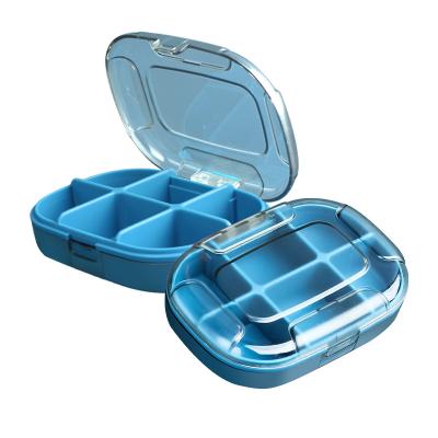 China Viable Hot Selling High Quality Box Pill Dispensing Portable Large Capacity Storage Box Pill Case Box for sale