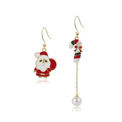 China Others earrings xuping earring-375 fashion gold santa claus shaped girlfriend gift christmas 2019 for sale