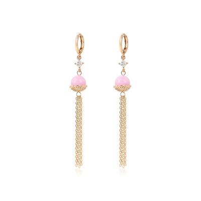 China 99620 other xuping elegant 18k gold plating earrings new arrival jewelry earrings for women 2020 for sale