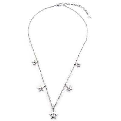 China Starlight CLASSIC 18 Carat White Gold and Diamond Custom Necklace for sale