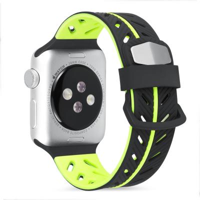 China High Quality Factory Supplied Silicone Replacement Band Strap For Apple Watch Band Series for sale