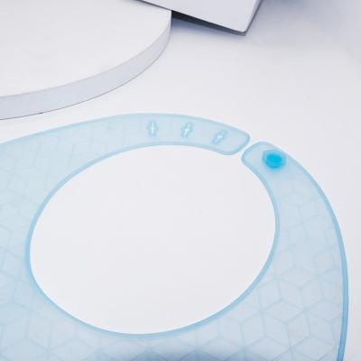 China Hot Minimalist Custom Baby Supplies Waterproof Bibs Saliva Towels Silicone Kids Supplies Baby Feeding Bib for sale