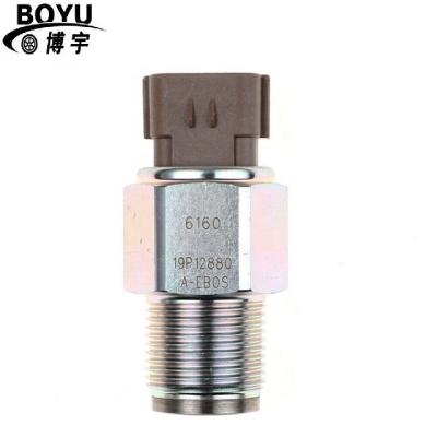 China OEM Common Rail Fuel Pressure Sensor 499000-6160 Monitoring Fuel Rail Pressure For Nissans Denso Diesel Rail Pressure Sensor For Sinotruk Howo Hino Denso for sale