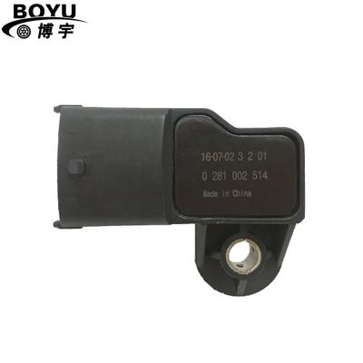 China Car Spare Parts Intake Air Pressure Sensor Sensor OEM Standard Size 0281002514 For Fiat/Chevrolet MAP for sale