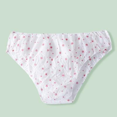 China Women's Breathable Hot Disposable Disposable Underwear Panties Sale Disposale Nonwoven Underwear for sale