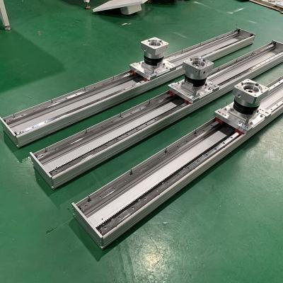 China Construction worksÂ   Factory Direct Material Handling CNC 1m 1.5m 2m 2.5m 3m Rack And Pinion For Gearbox System for sale