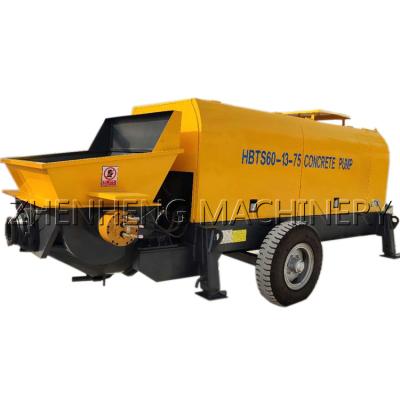 China The construction project 2022 new Para Hormigon Bomba De Concreto Pequea Small Concrete pumping machine for sale electric trailer concrete gasoline price for sale