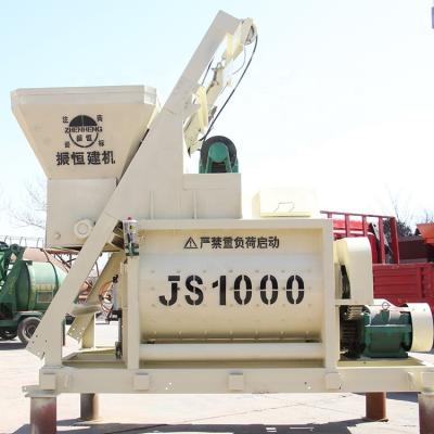 China Manufacturing Plant Factory Direct China 500L Js500 Js750 1M3 Buy Cement Mixers Prices Planetary Twin Shaft Concrete Mixer Machine Price For Sale for sale