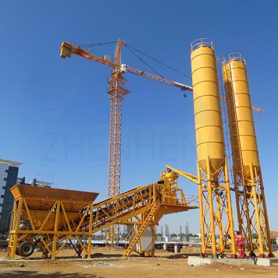 China Small Scale Mobile Concrete Mixing Plant 25m3 Concrete Mixing Plant Concrete Plant for sale