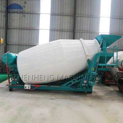 China Construction Material Stores Self Crane 3 Cubic Meters 2M3 8M3 Loading Trucks Transit Cheap Concrete Mixer Drum Mixing Price for sale