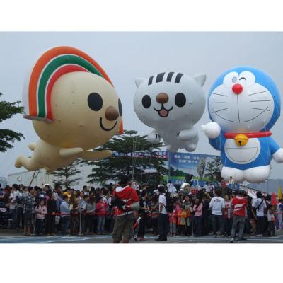 China Advertising Giant Advertising Cartoon Inflatable Floating Helium Custom Animal Balloon for sale