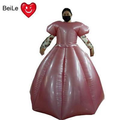 China Game Customized Inflatable Princess Fancy Dress For Party for sale