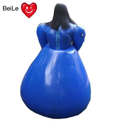 China Good Quality Advertising Customized PVC Inflatable Princess Dress For Party for sale