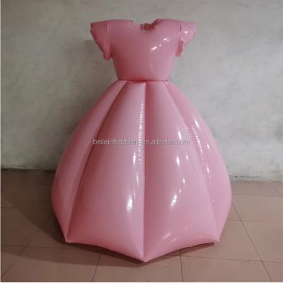 China Customized High Quality Princess Waterproof Inflatable Dress For Party for sale