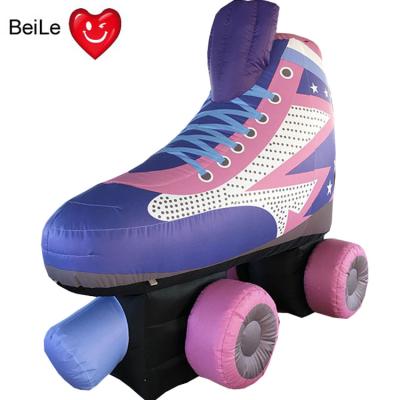 China Advertising Customized Inflatable Advertising Roller Skate Shoes For Promotion for sale