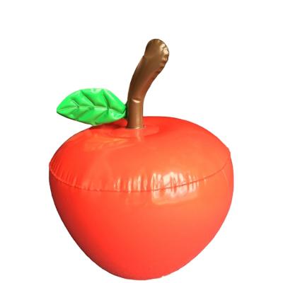 China Advertising Inflatable PVC Red Apple Fruit Apple For Promotion for sale