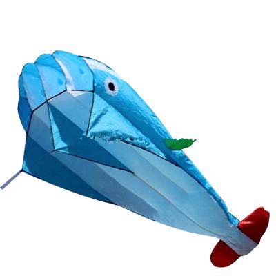 China Customized promotion hot sale dophin shape inflatable kite for outdoor for sale