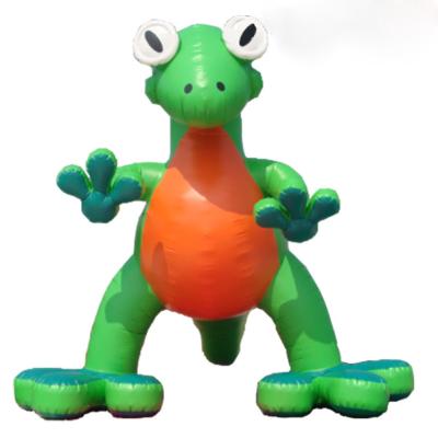 China Advertising Advertising Lizard Decoration Cartoon Character Inflatable Model For Sale for sale