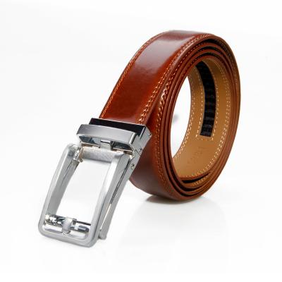 China High Quality Low Cost Genuine Leather Gift Fashionable Men Leather Automatic Belt Buckle for sale