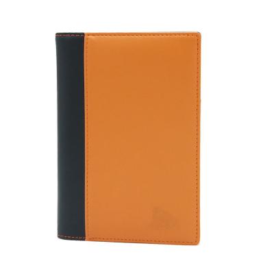 China Luxury Oil Passport Holder Ticket Passport Holder Checkbook Leather Document Holder for sale