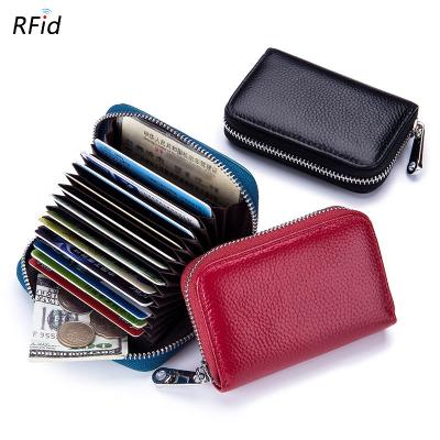 China Fashion New Design Multi Pocket Mini Leather Key Holder Wallet Keychain Cash Purse Key Case Function Wallet Bag For Women Men for sale