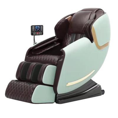 China Deluxe SL Body Track Massage Chair 4D Weightless Roller Massager Neck Massager for sale