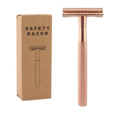 China Portable Double Edge Blade Razor Fits All Double Edge Razor Blades Eco Friendly Shaving Razor for sale