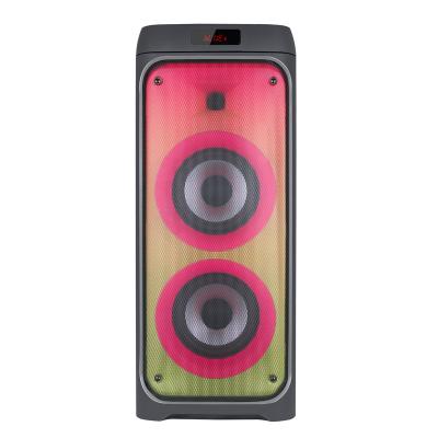 China High quality portable wireless karaoke speakers bluetooth home party loud led speaker wholesale for sale