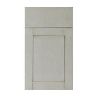 China Customized Traditional Gray Color Shaker Kitchen Cabinet Door for sale